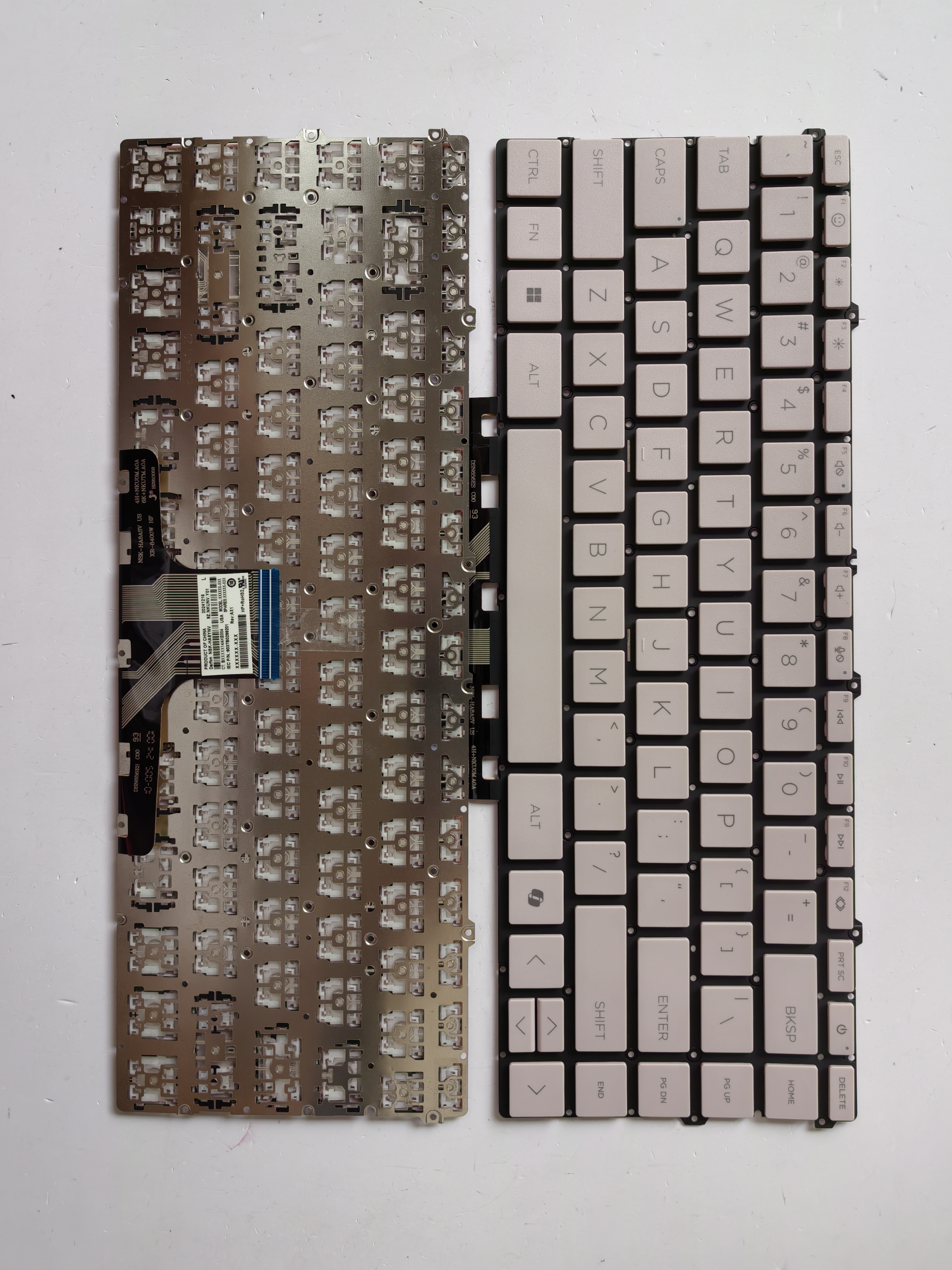 Picture of New Replacement Laptop Keyboard For HP 14-EP AI key/14-EM/14-EK/15-EW pink US Layout